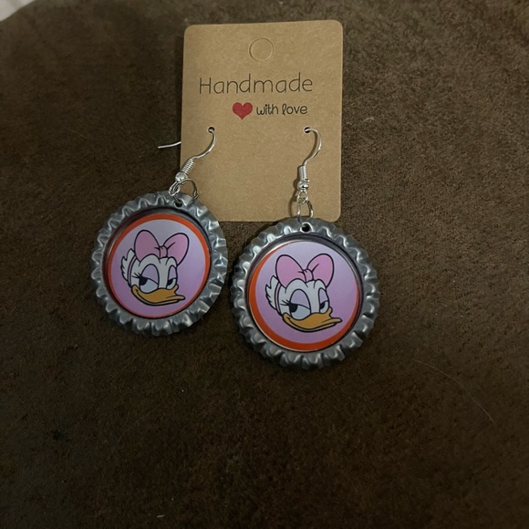 Daisy Duck earrings - Picture 1 of 1